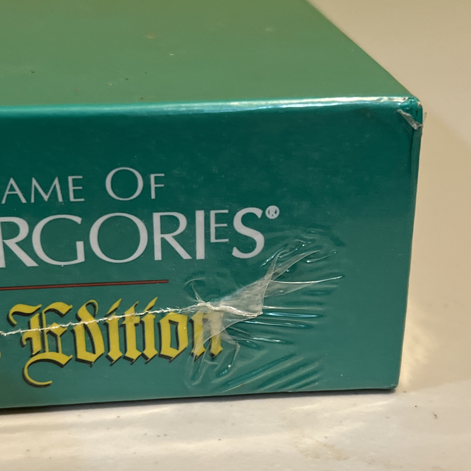 The Game of Scattergories Bible Edition Game – Hasbro 1998 New Sealed