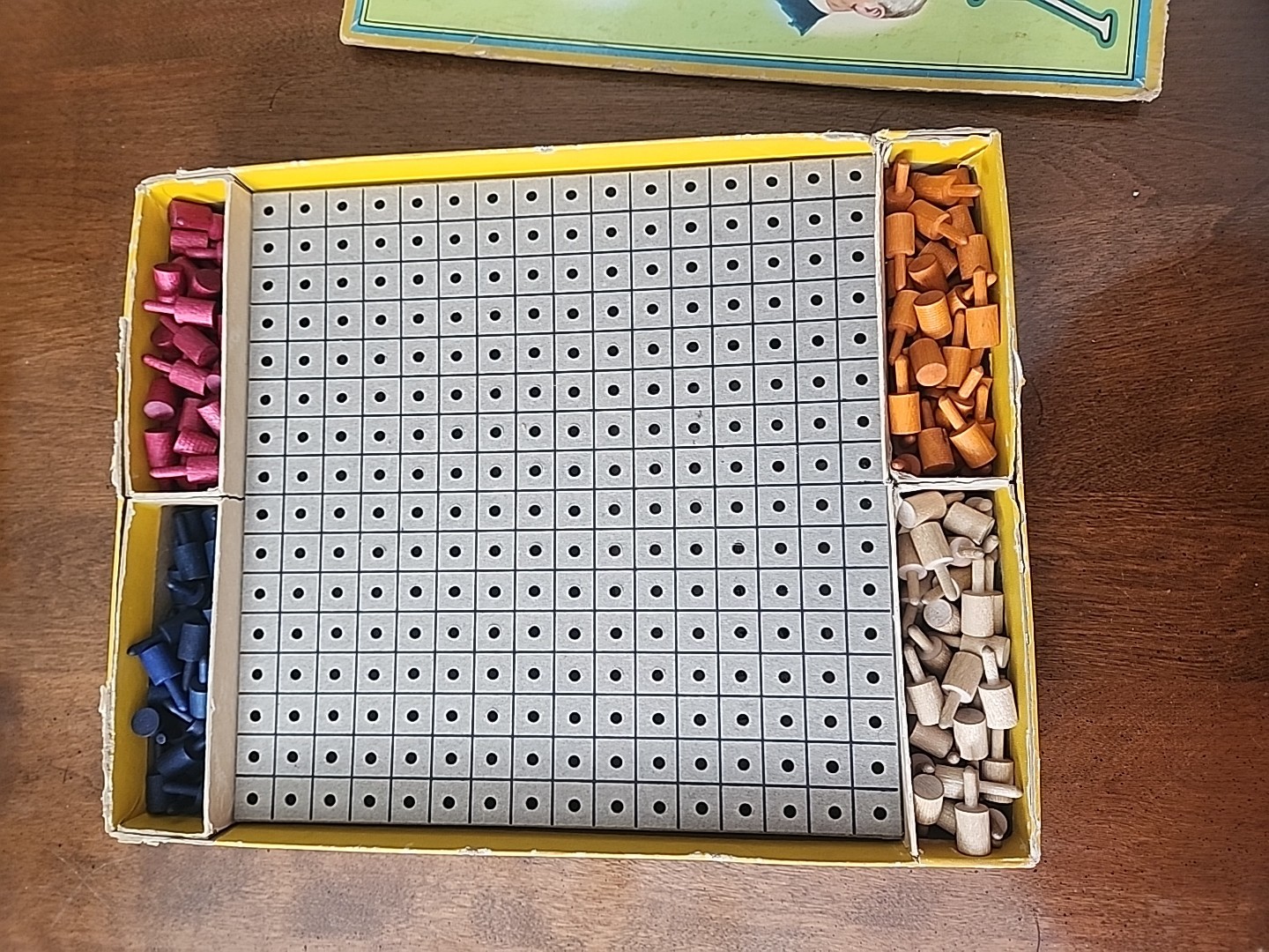 Vintage Parker Brothers Peg’ity Game – 1940s–50s Edition