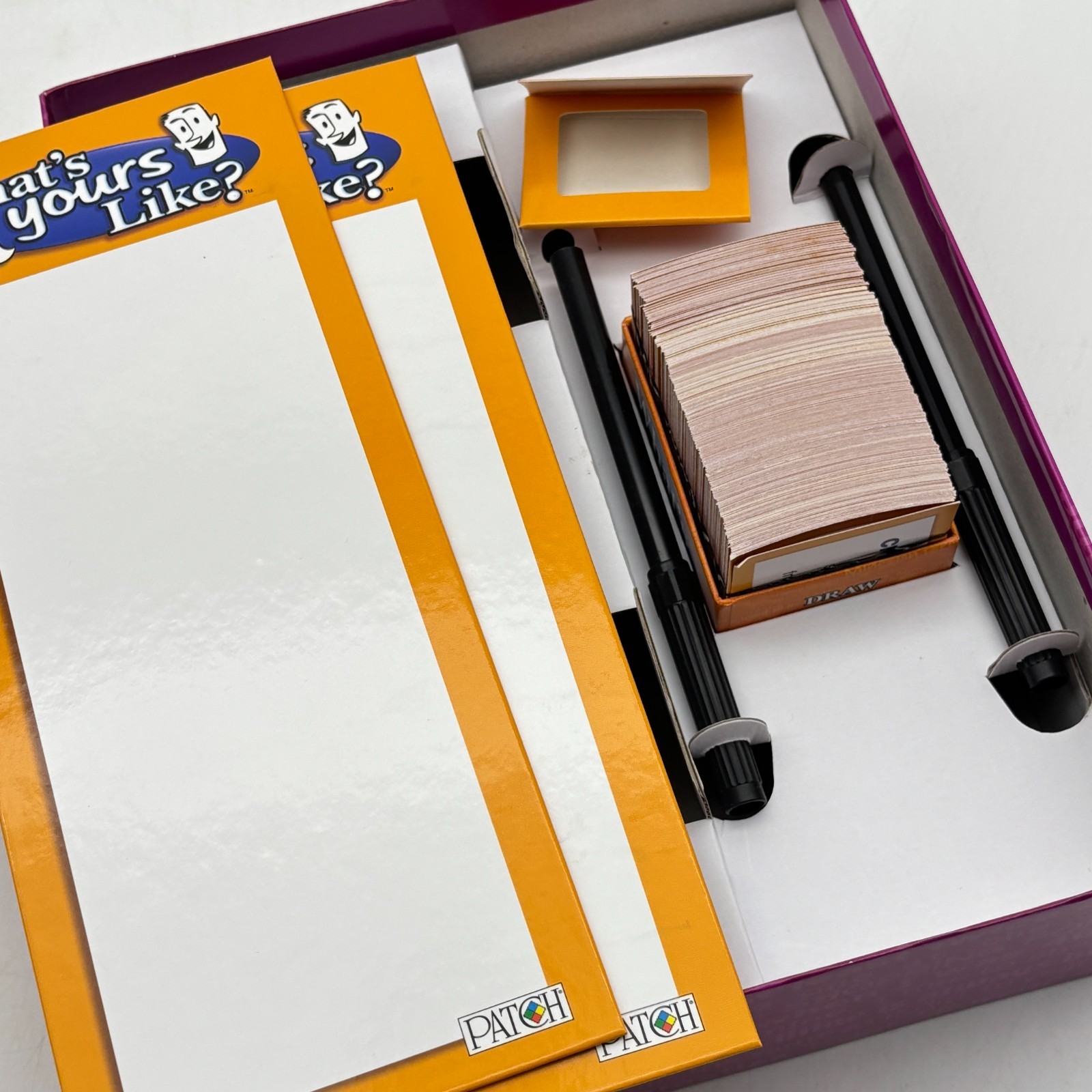 What’s Yours Like COMPLETE Patch Products 2007 Party Game
