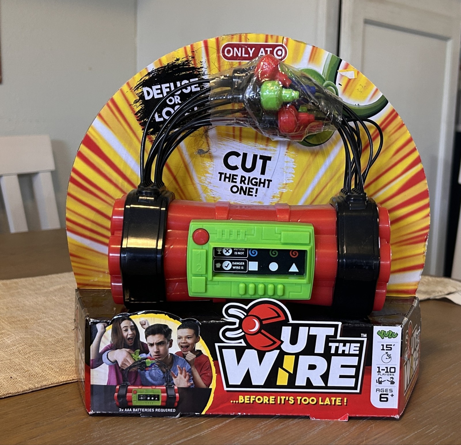 NEW Sealed Yulu Cut The Wire Electronic Game Target Exclusive Family Party Game