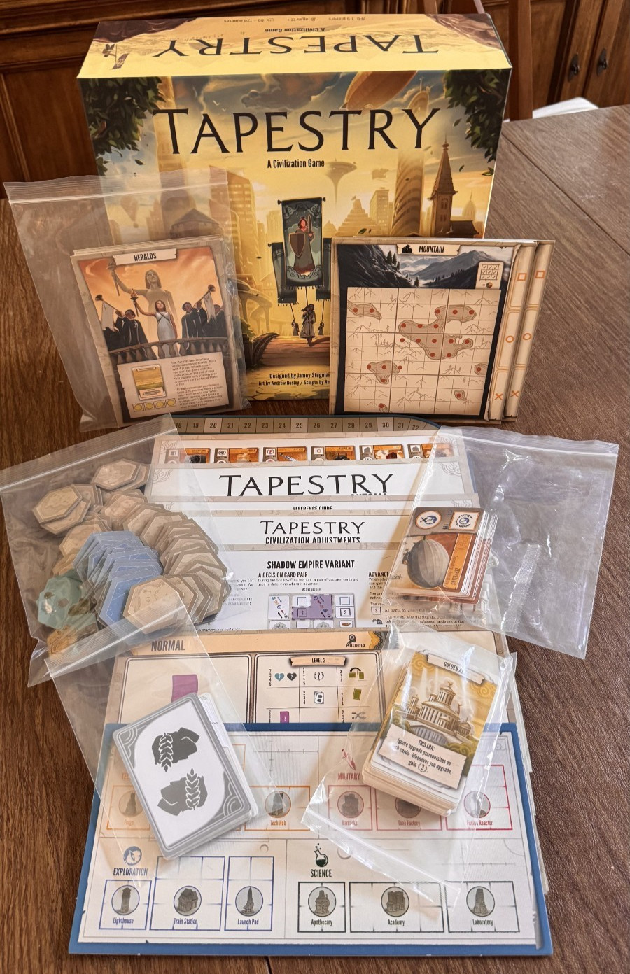 Tapestry Board Game A Civilization Game Stonemaier