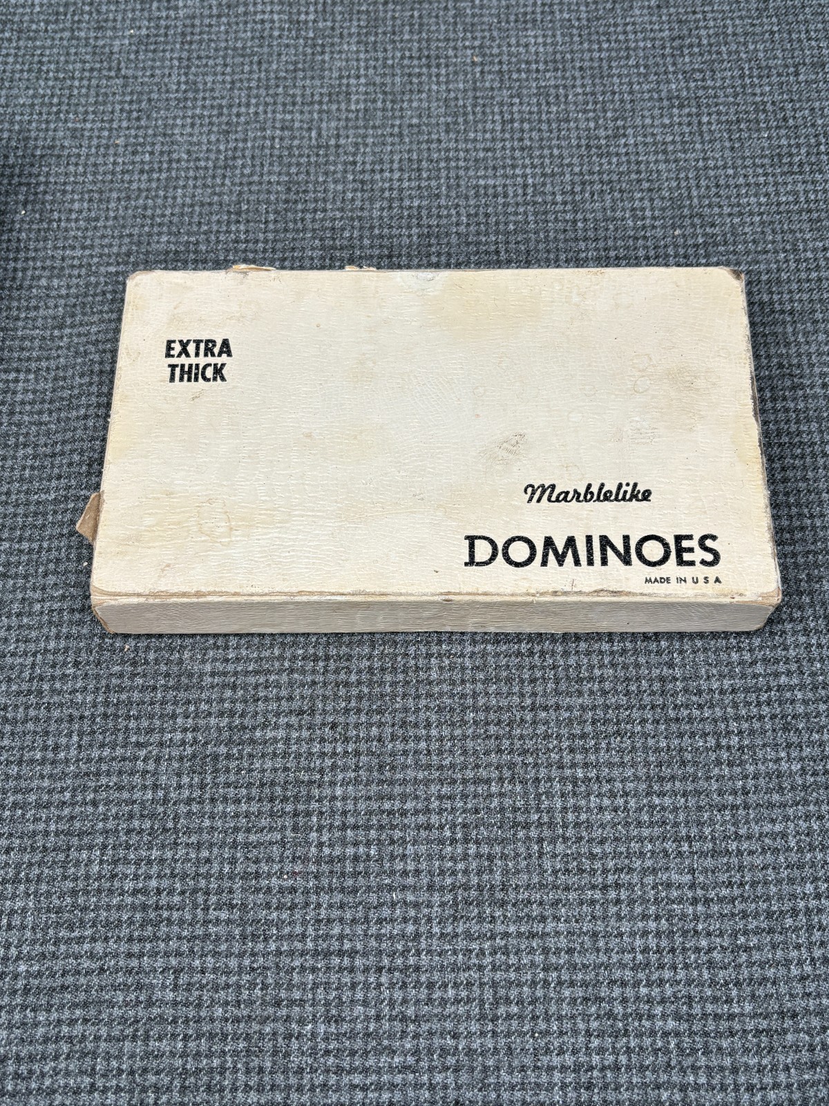 B21 Complete set of 28 Puremco Marblelike #716 Green Extra Thick Dominos