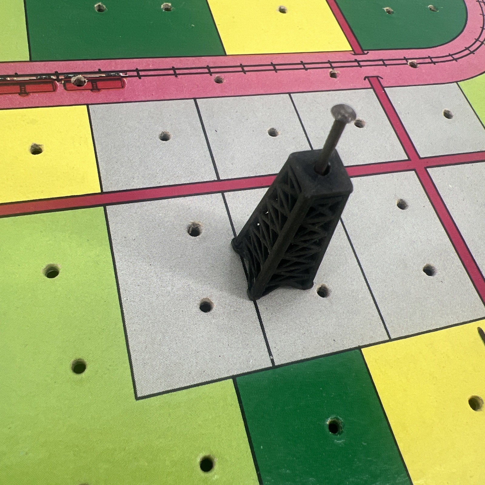 Vintage Gusher Board Game Carrom Industries, Inc. Oil Drilling Game 1940
