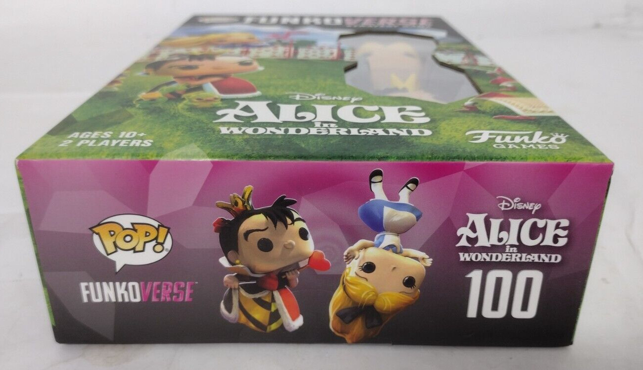 Funkoverse: Disney Alice in Wonderland Strategy Game 100 2-Pack Funko Pop!