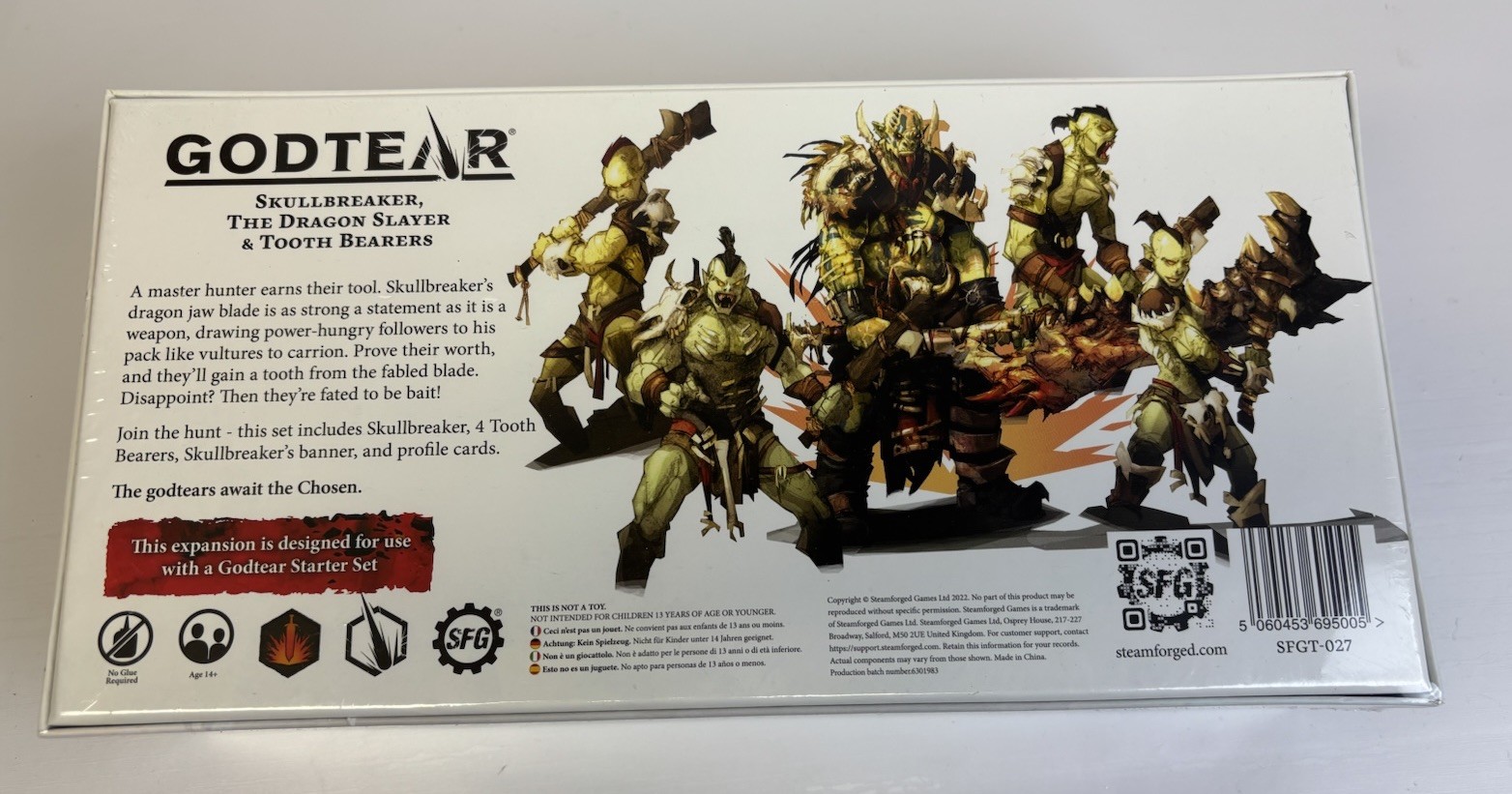 Godtear: Skullbreaker The Dragon Slayer & Tooth Bearers Champion Expansion Set