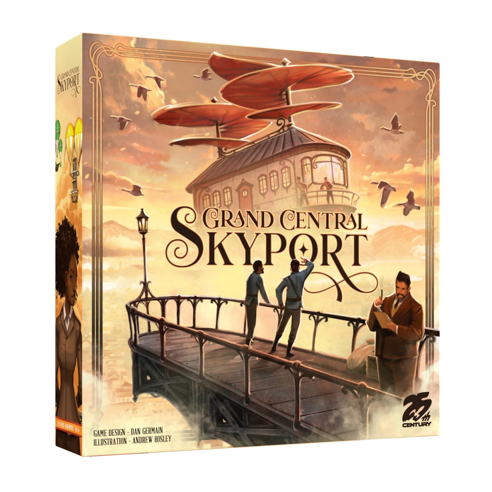 Grand Central Skyport – | Ages 14+, 2-4 Players, 30–60 Minutes