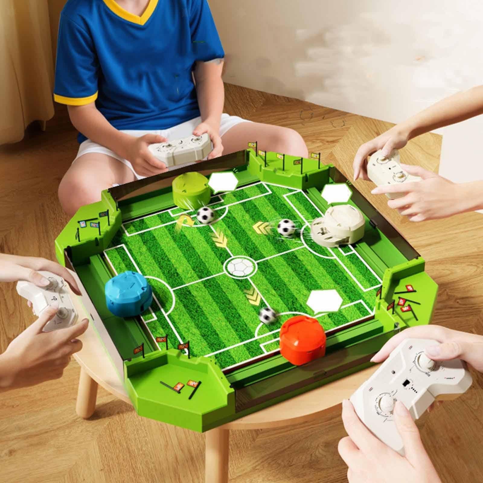 Remote Control Foosball Table Game Soccer Board Game Hand Eye Coordination Gift