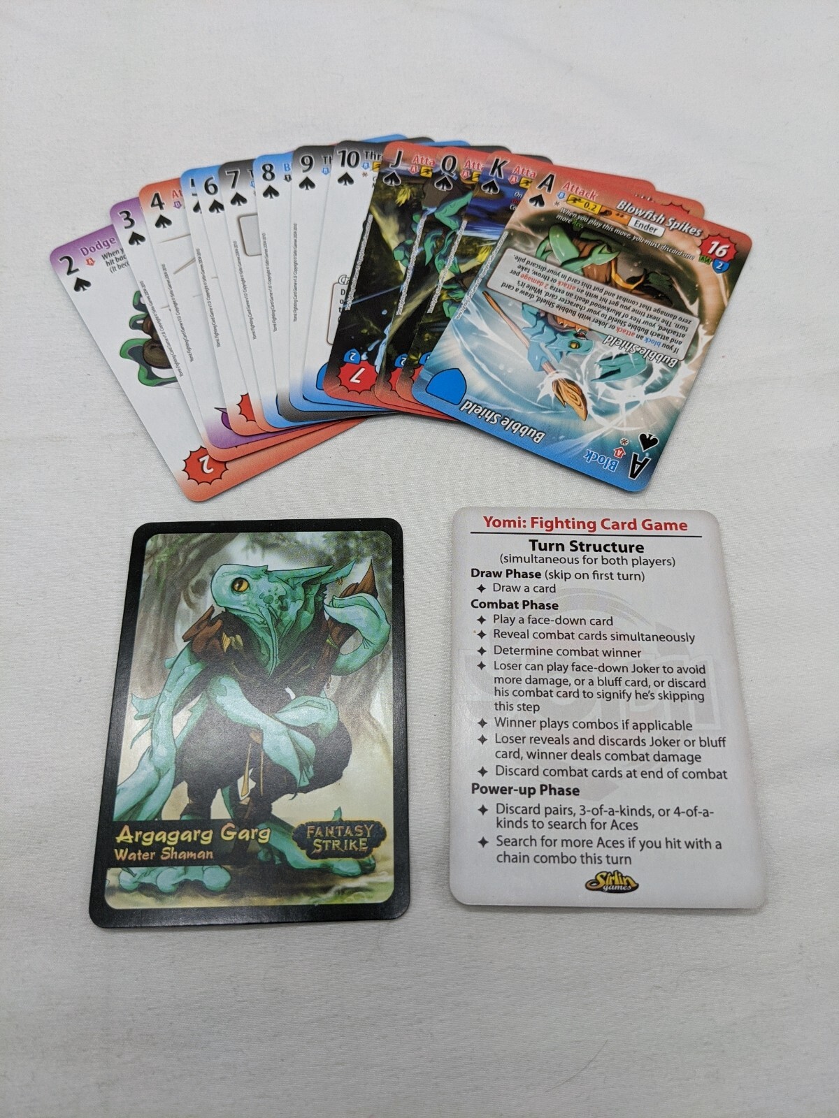 Yomi Argagarg Garg Water Shaman Fantasy Strike Deck