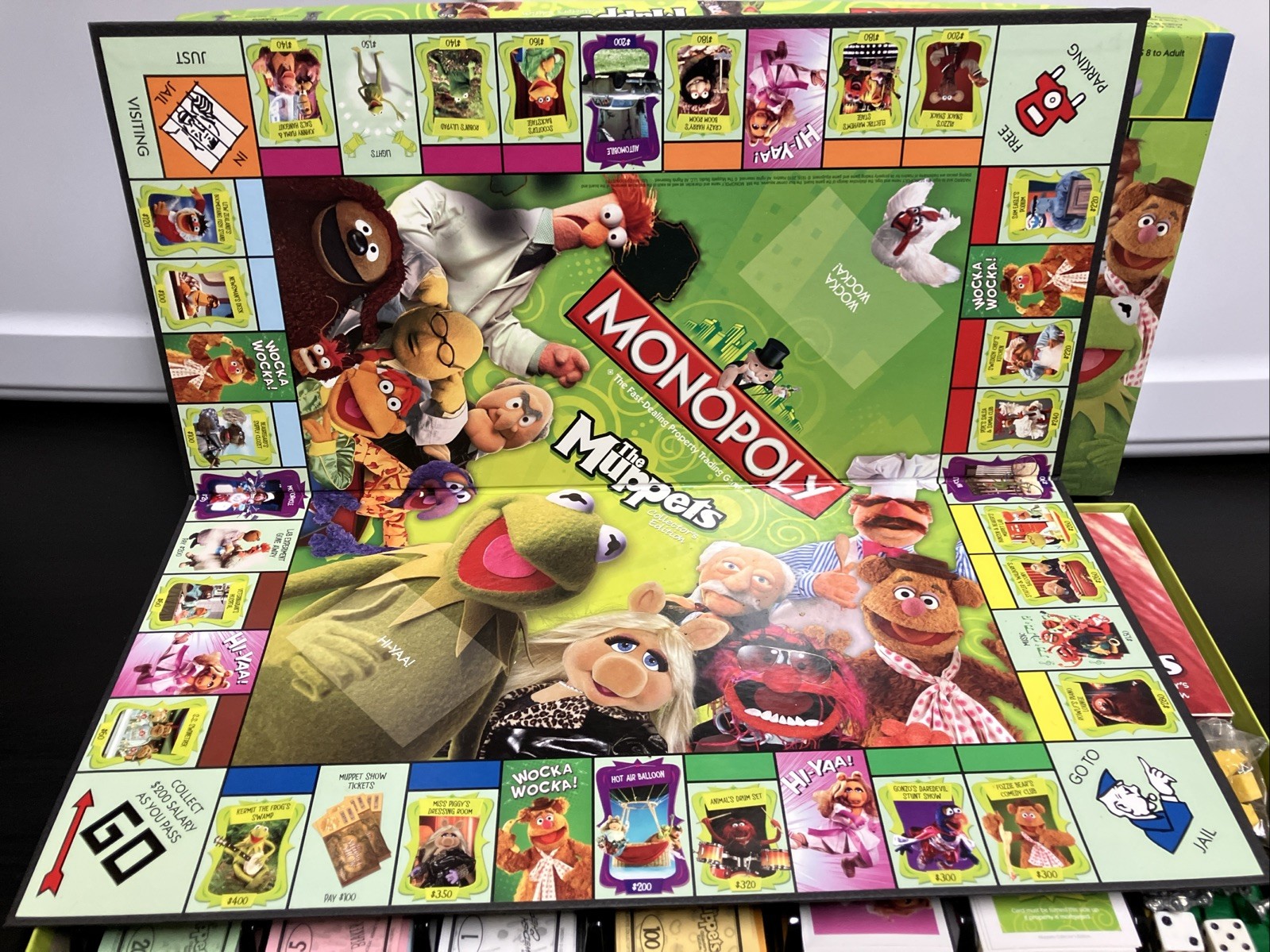 Monopoly The Muppets Collector’s Edition Board Game Hasbro 2010