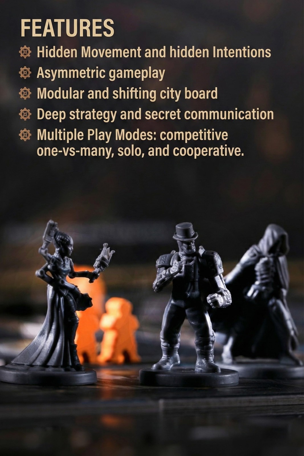 CrowD Games | City of The Great Machine Board Game | 1-4 Players | Ages 14 an…