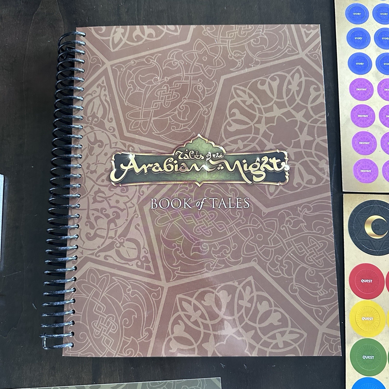 Tales of the Arabian Nights Z-Man ZM7031 Storytelling Board Game COMPLETE READ