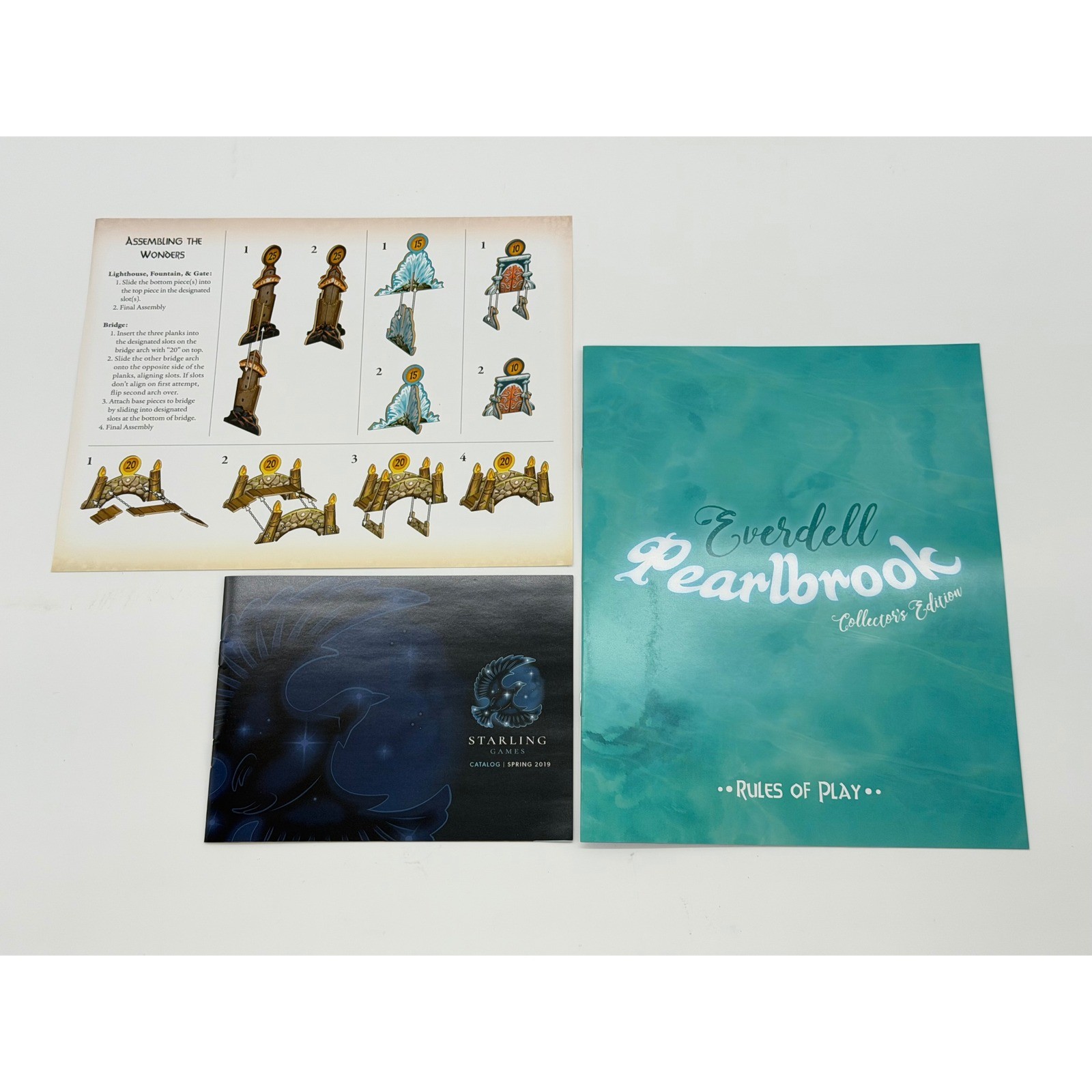 Starling Games Everdell Collector Edition Board Game Pearlbrook Expansion Bundle
