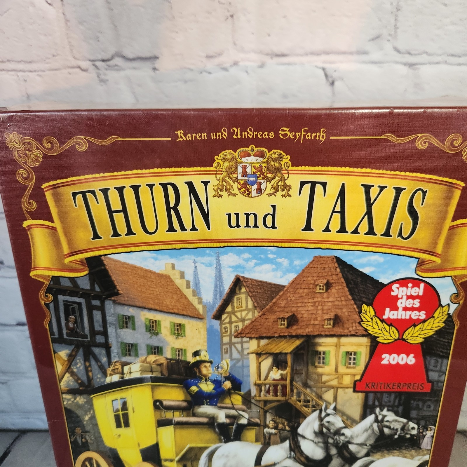 Thurn Und Taxis Board Game New In Box 2006 Spiel Des Jahres