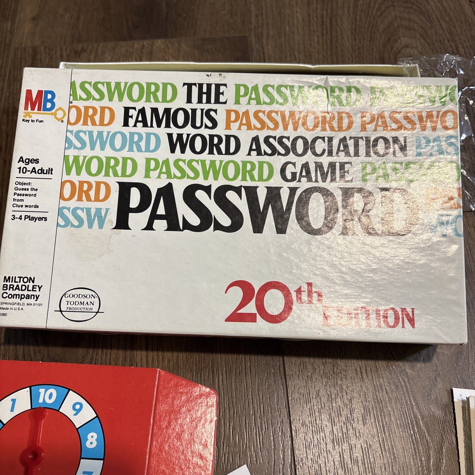 Password 20th Edition Vintage 1978 Game 100% Complete Excellent Condition