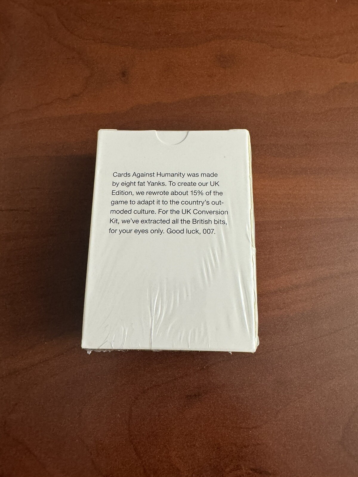 New & Sealed RARE Cards Against Humanity UK Conversion Kit