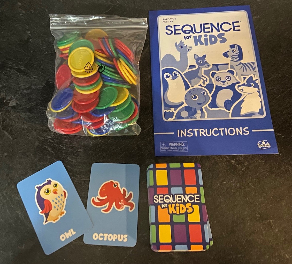 Goliath Sequence for Kids Award Winning Board Game No Reading Required