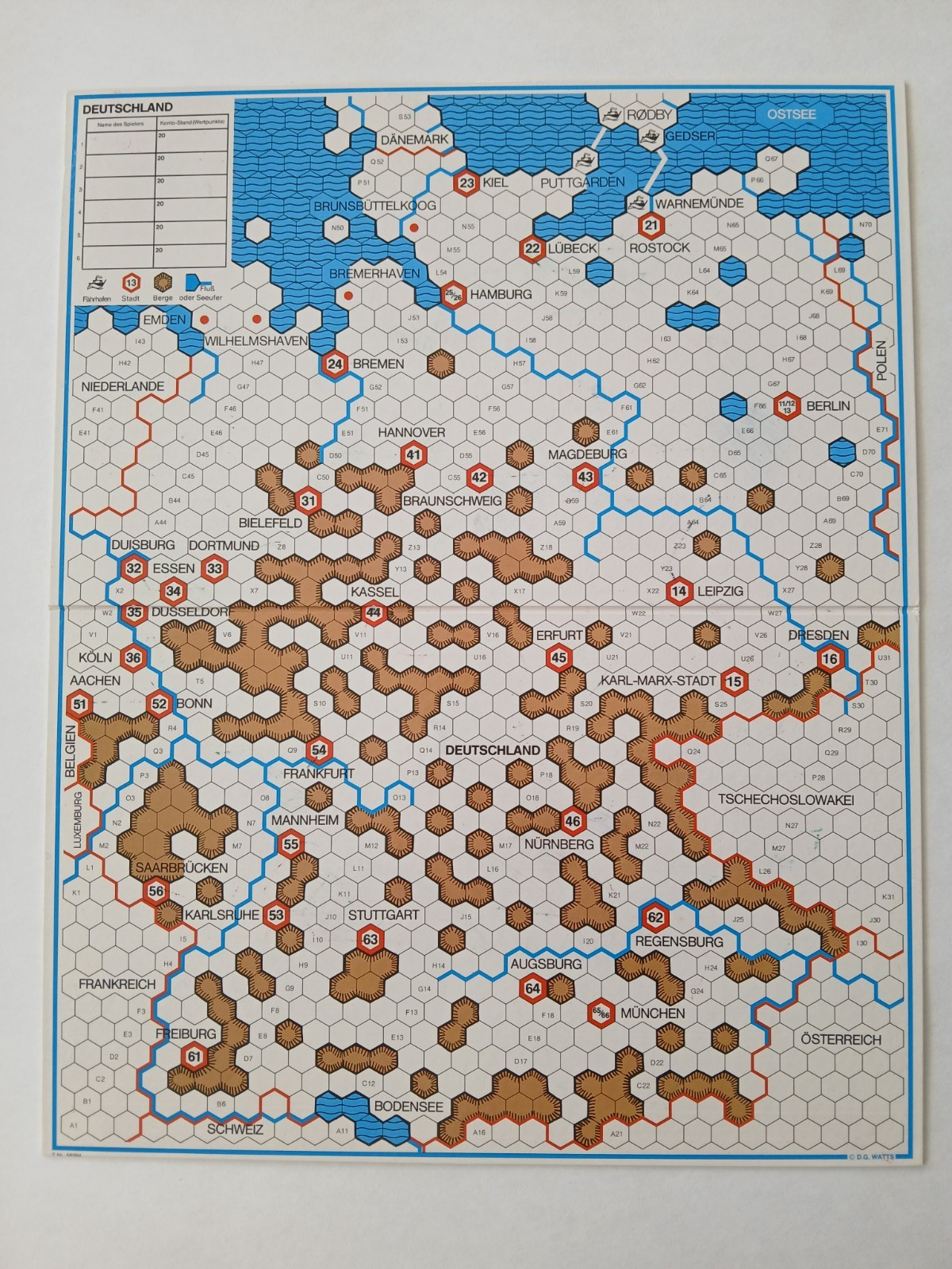 Schmidt Games Board Game Steam Horse Game of the Year 1984