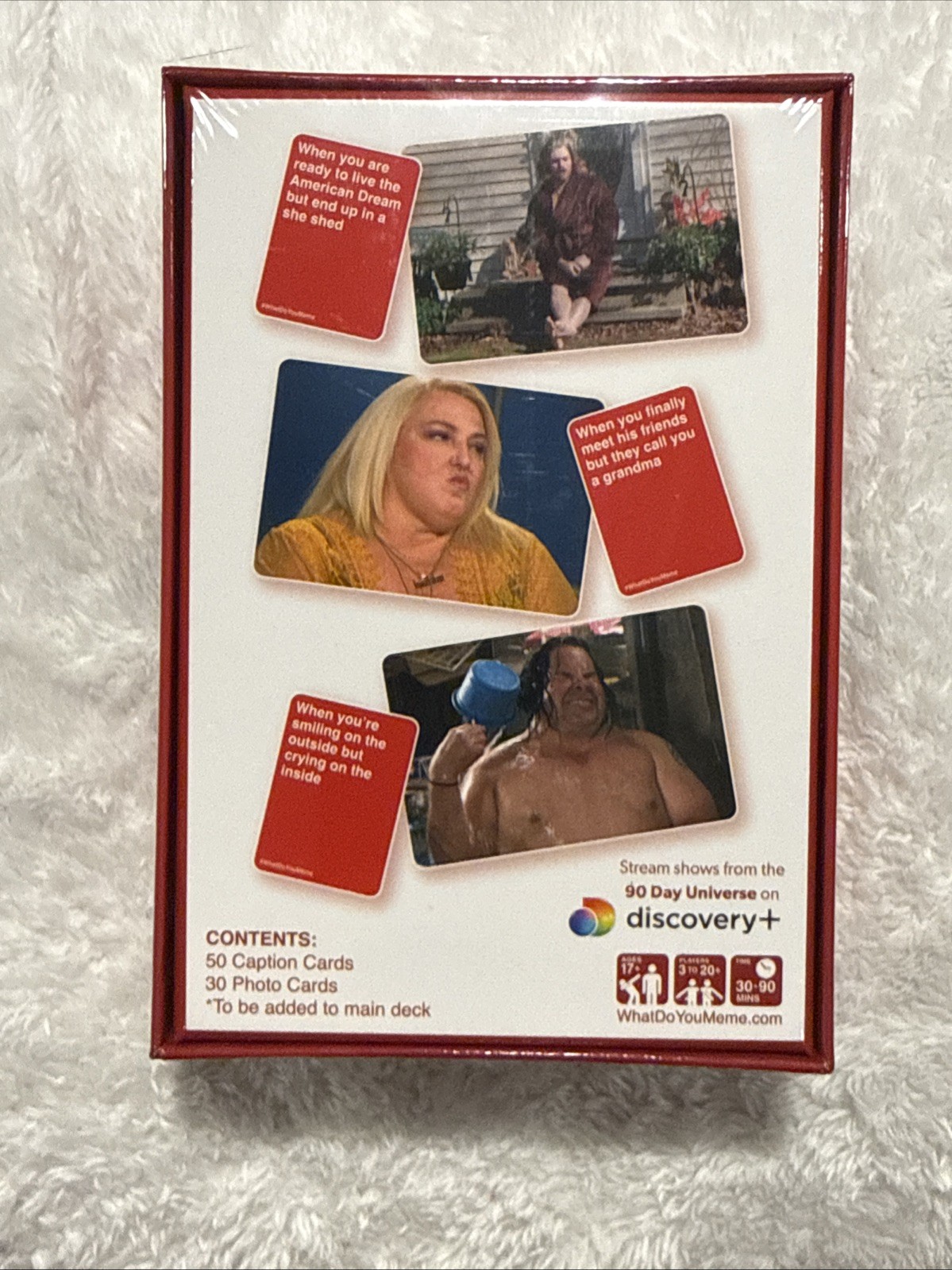 What Do You Meme? 90 Day Fiance Expansion Pack Only 2021 Factory Sealed