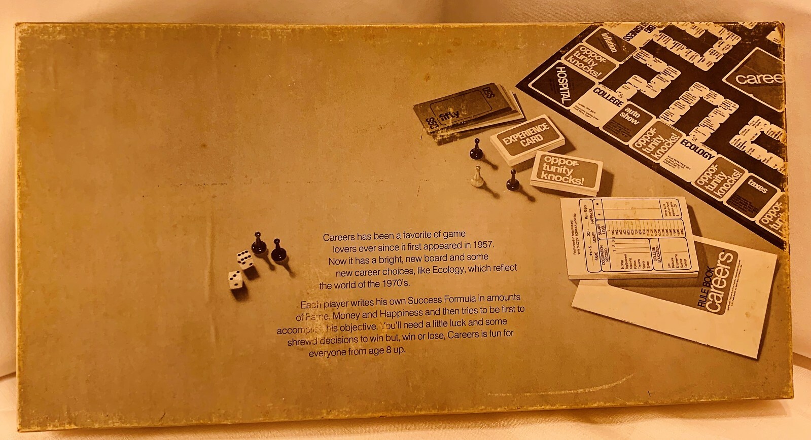 1971 Careers Board Game by Parker Brothers Complete in Great Condition FREE SHIP
