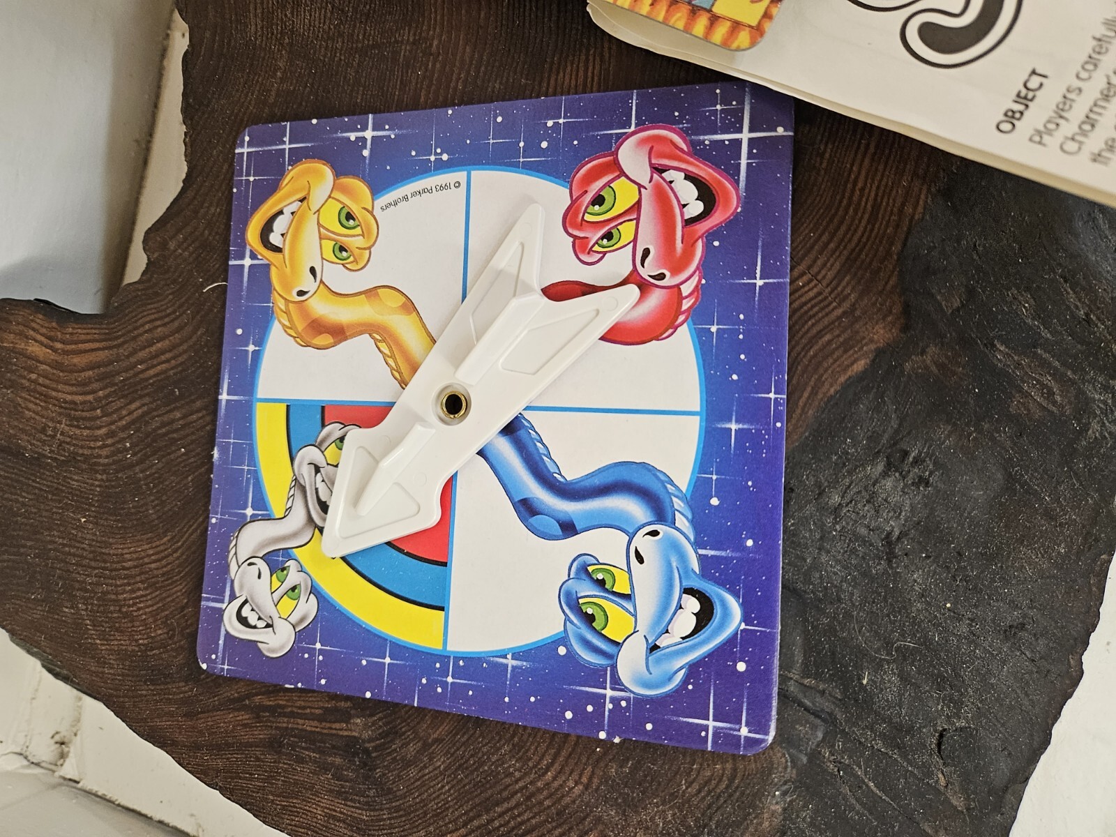 Vintage 1993 Parker Brothers Game Swinging Snakes Complete