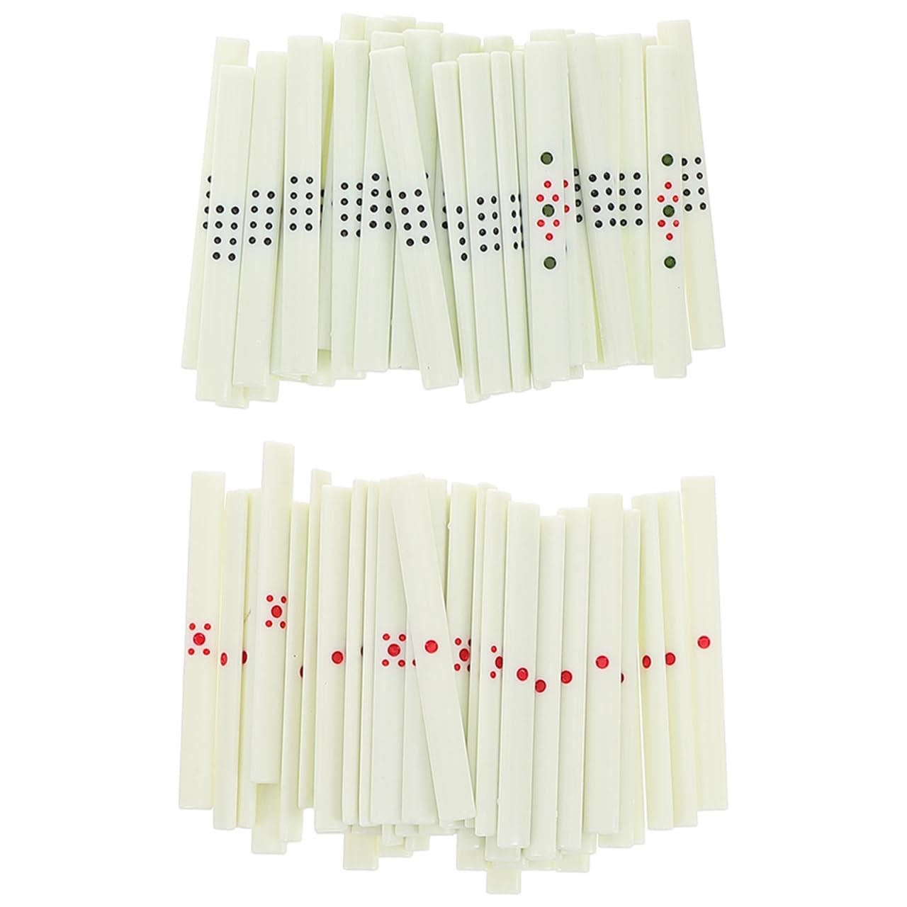 Chinese Mahjong Scoring Sticks Set 88Pcs Betting Counting Chips for Mahjong G