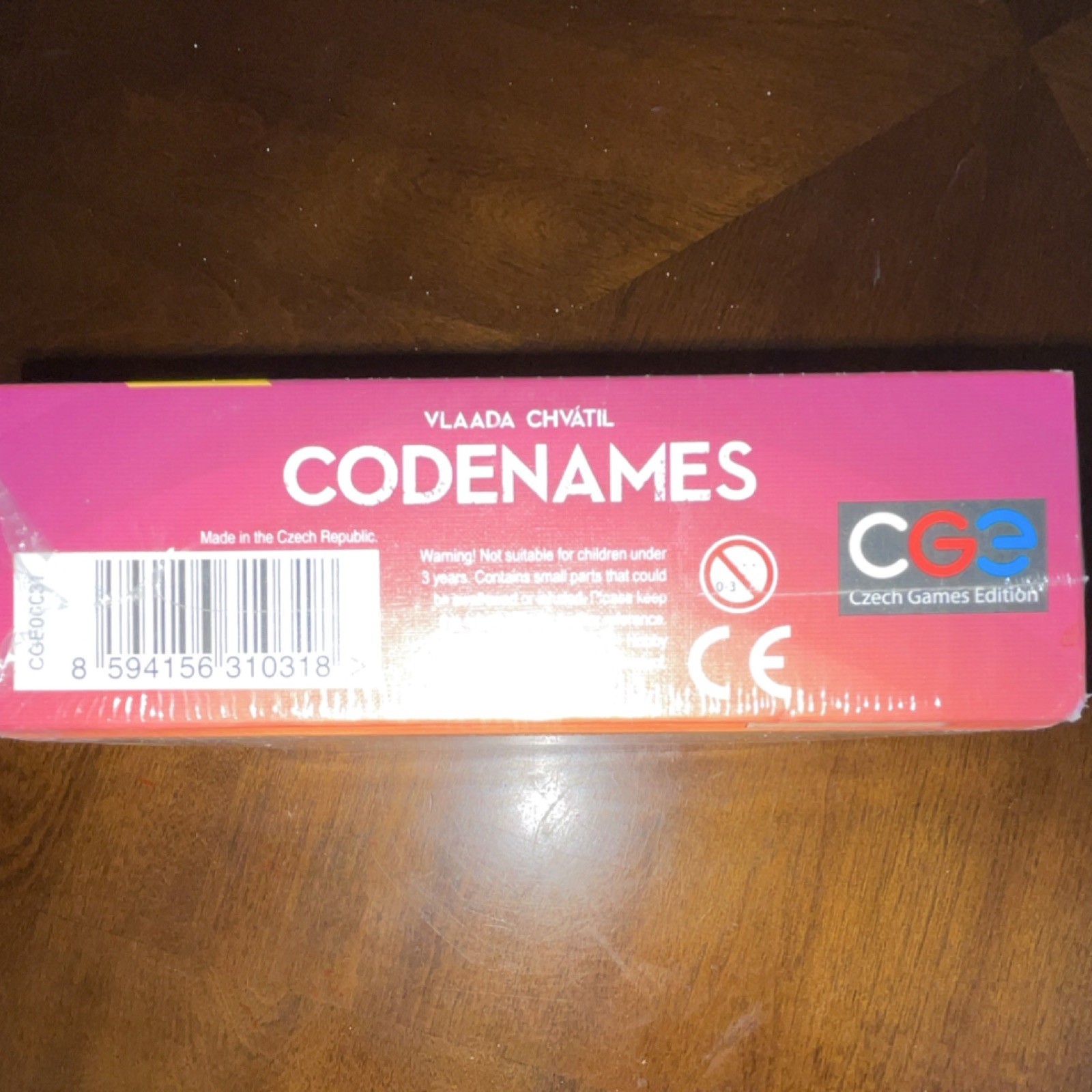 Czech Games Edition Codenames Word Party Game Spies Spiel des Jahres 2016
