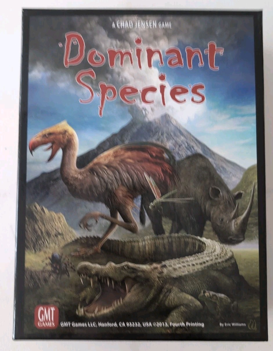 Dominant Species Board Game Complete GMT Games 1011-13 Chad Jensen EUC Checked