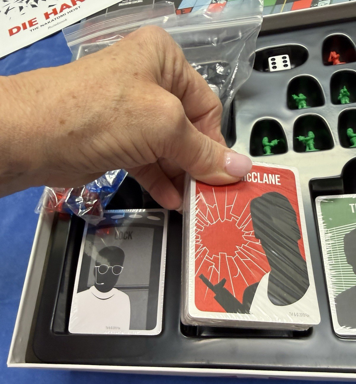 Die Hard Board Game Opened But New Not Played