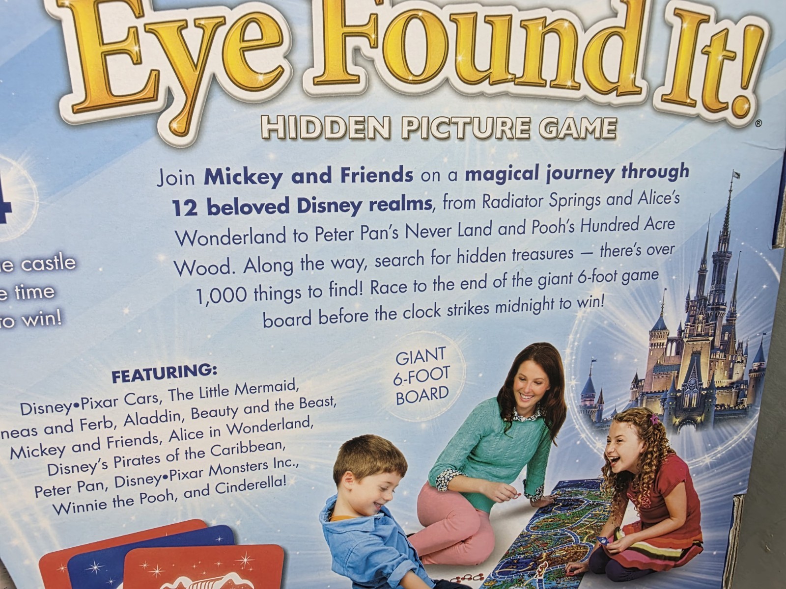 2013 Disney Eye Found It! Wonderforge Board Game ( Complete)