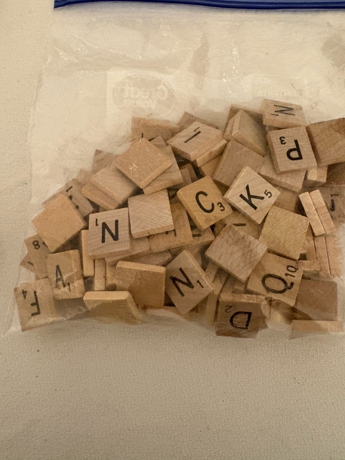 Lot 220 Scrabble Tiles Replacement Natural 4 Wood Holders 90 Blank Tiles