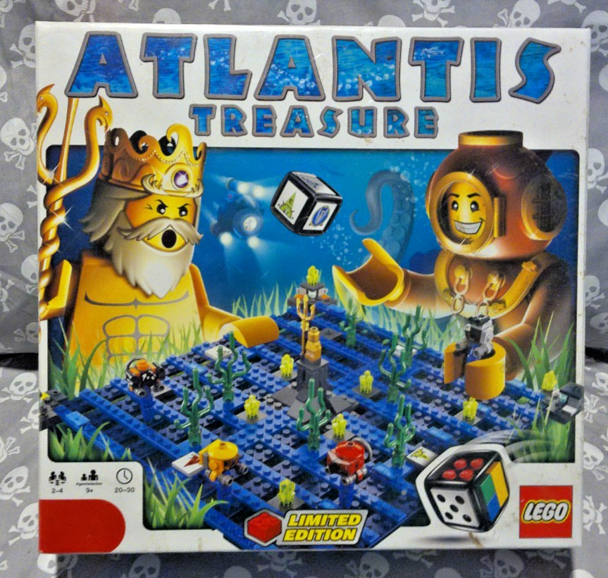 2010 Lego Limited Edition Atlantis Treasure Building Game Set #3851 NEW UNOPENED