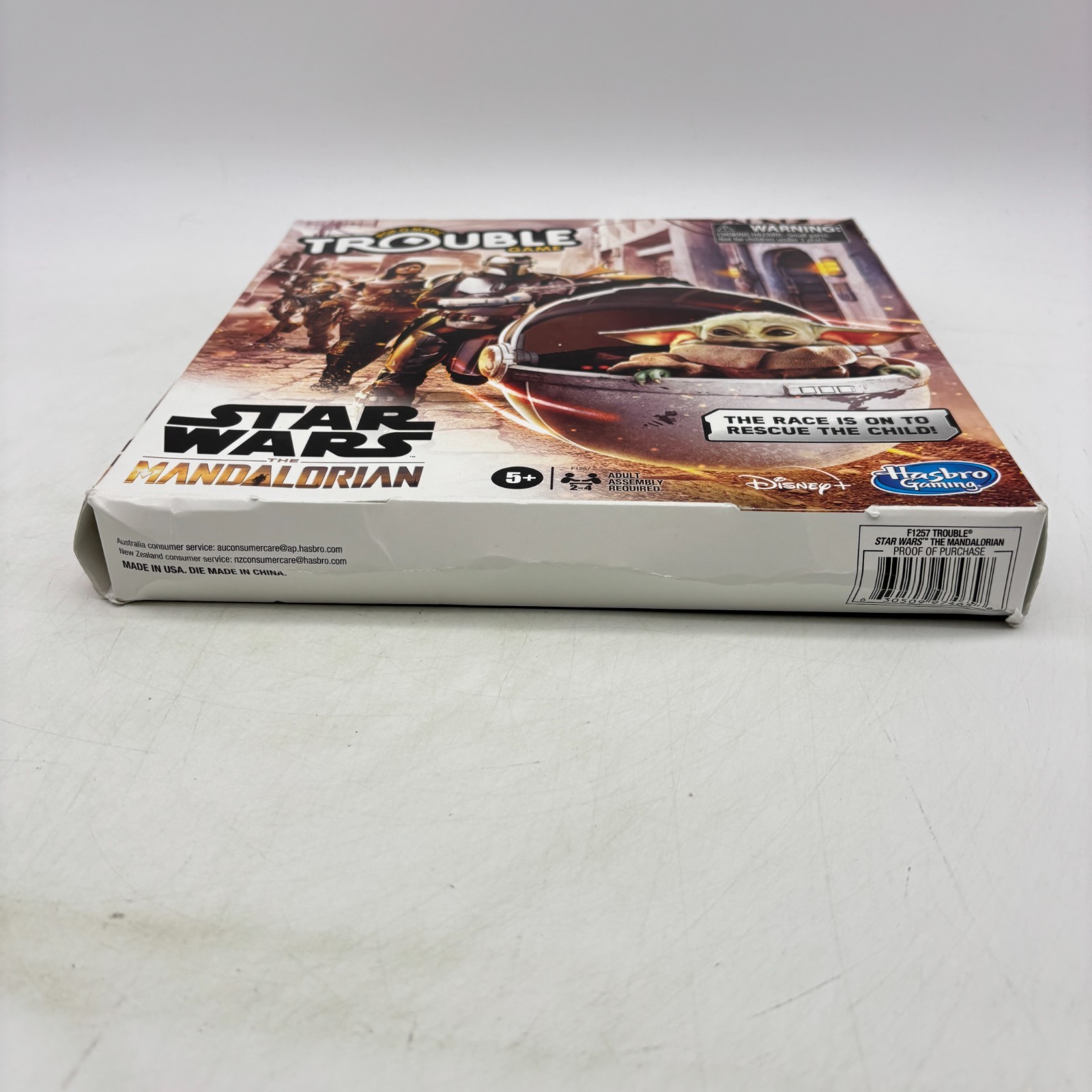 Star Wars The Mandalorian Trouble Game SEALED Hasbro 2020 Grogu Pop O Matic