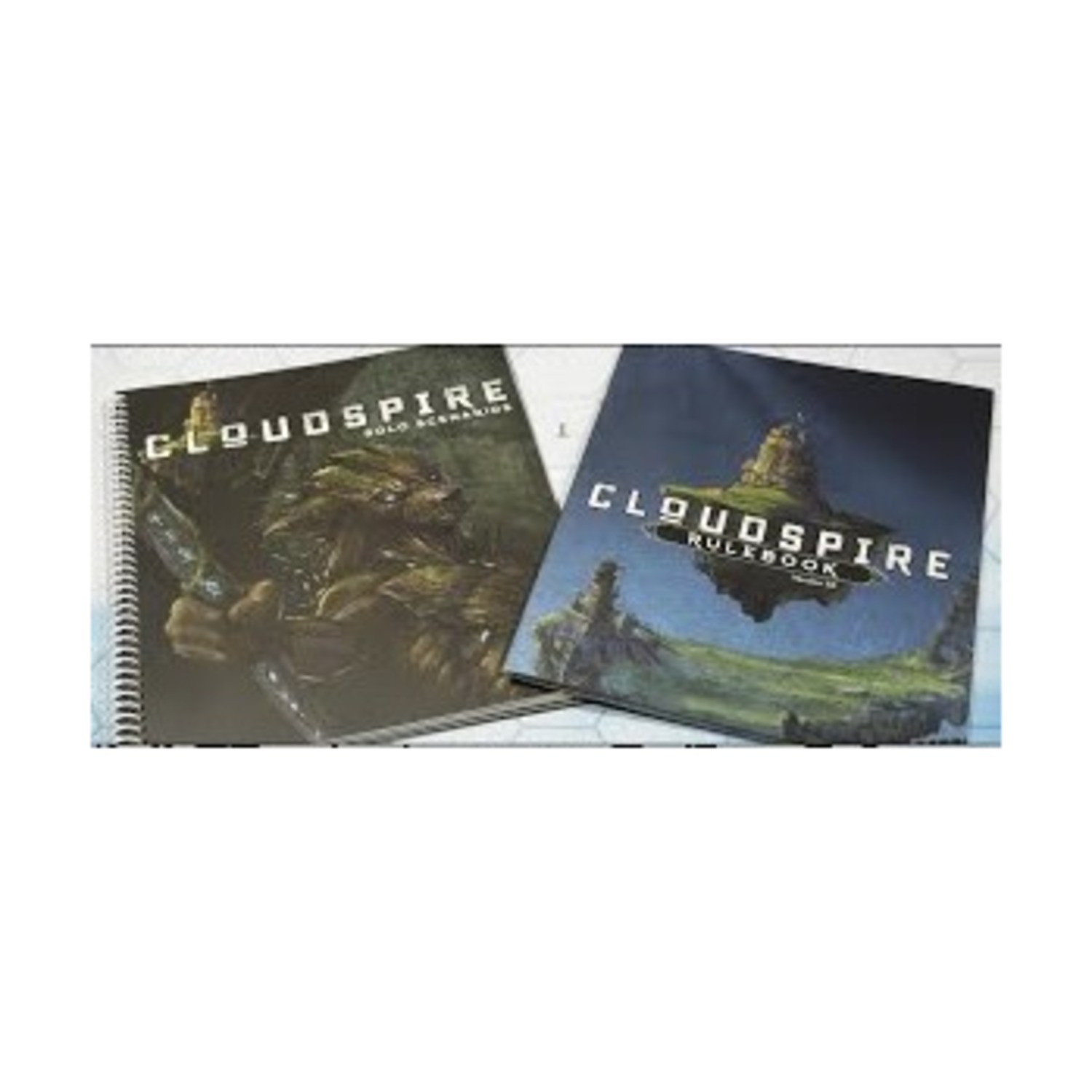 Chip Theory Board Game Cloudspire – Rulebook/Scenario Book NM
