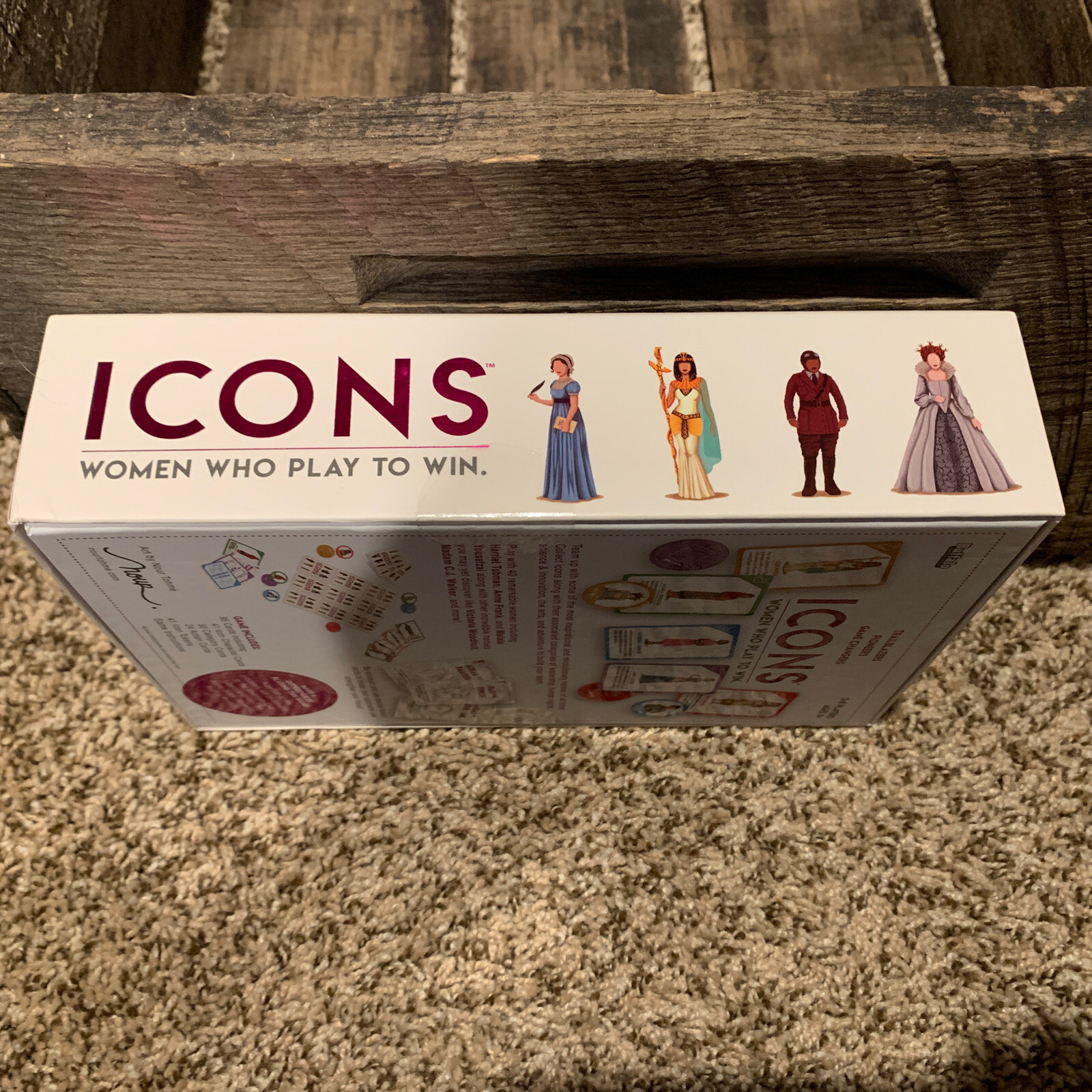 NEW Sealed Icons Game Women Who Play to Win feminist women’s history