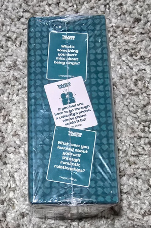 Talking Hearts Conversation Cards Couples Edition Game for Date Nights 200 Ques