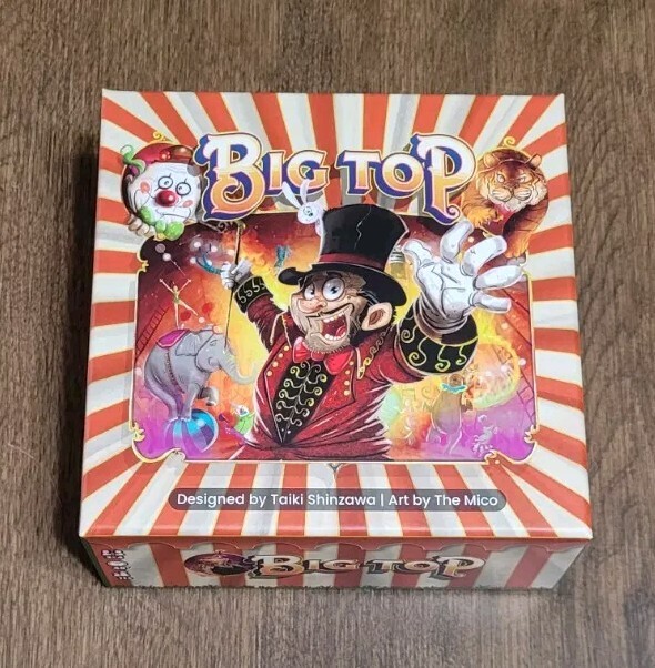 Big Top Game Box Insert – Allplay game – 3d printed – ANY COLOR
