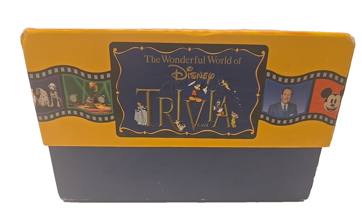 The Wonderful World of Disney Trivia Game 1997 Replacement Cards Trivia