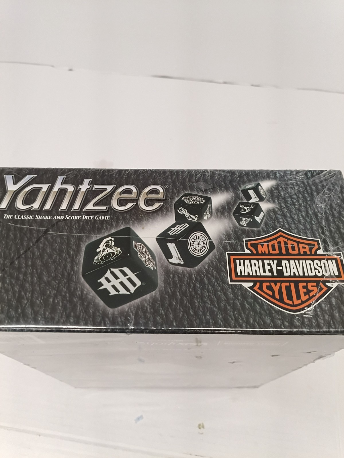 Harley-Davidson branded Yahtzee travel dice game. Sealed