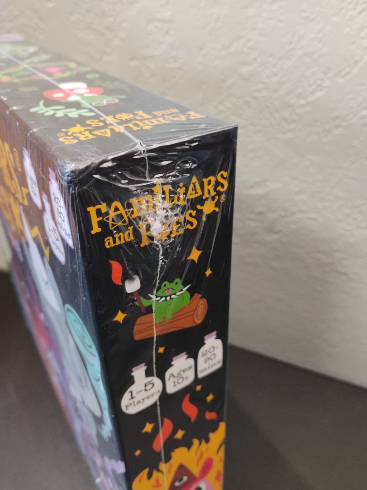 Familiars and Foes Cooperative Board Game By Horrible Adorables New Sealed