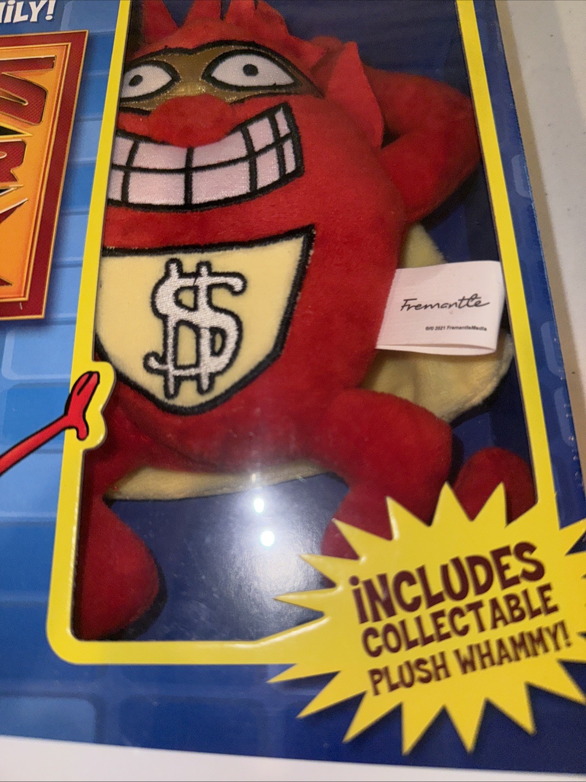 PRESS YOUR LUCK Classic TV Board Game w/ Collectible Plush Whammy NEW