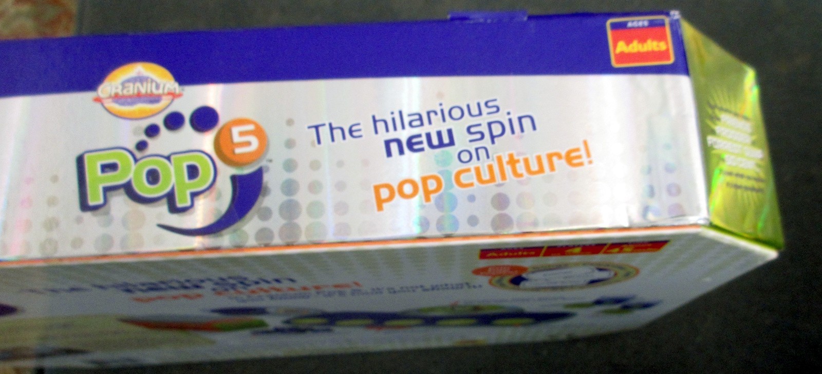 Cranium Pop 5 Adult Pop Culture Trivia Console Board Game – NEW – Sealed