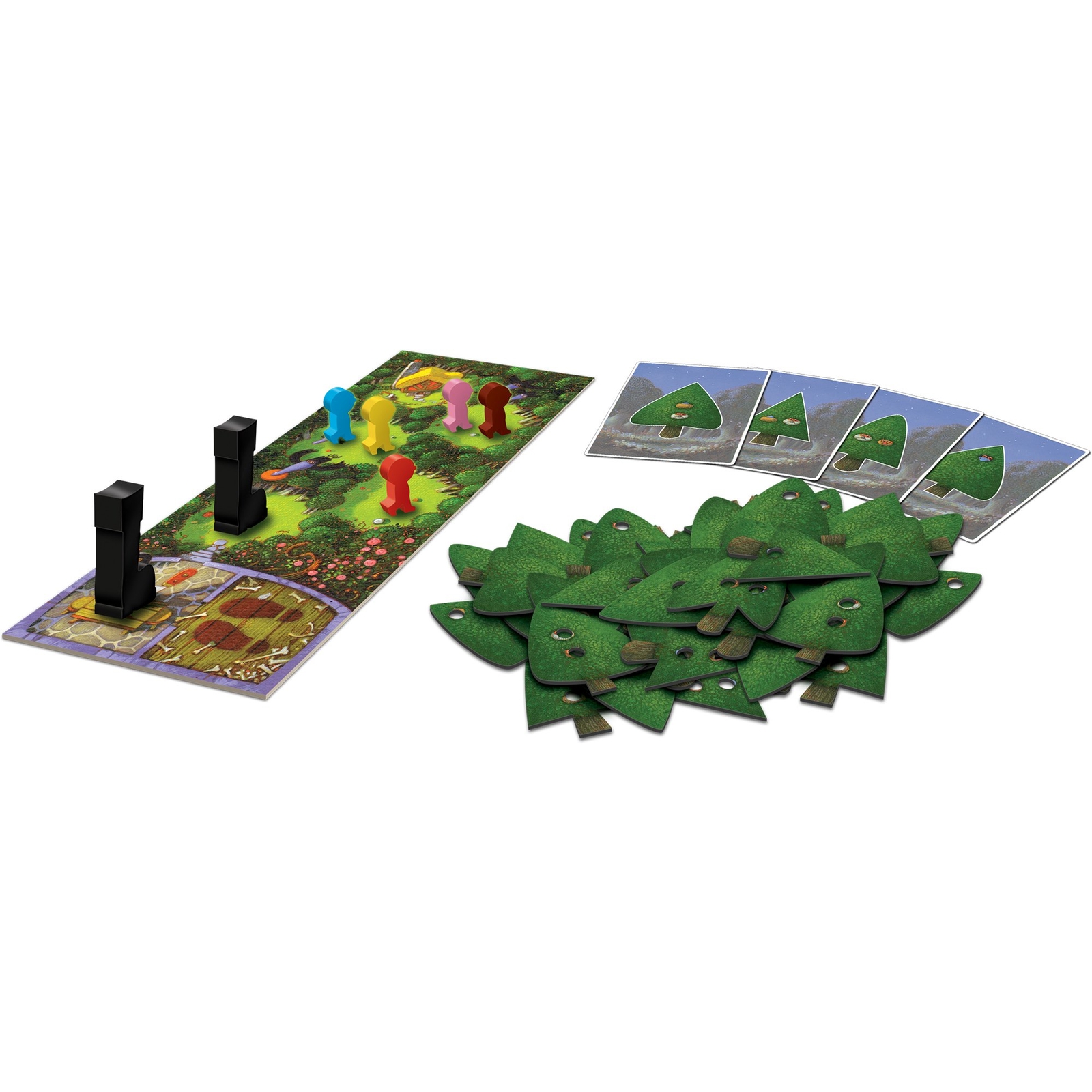 Lost in Woods Family Board Game by Purple Brain | Ages 6+ | 2-5 Players