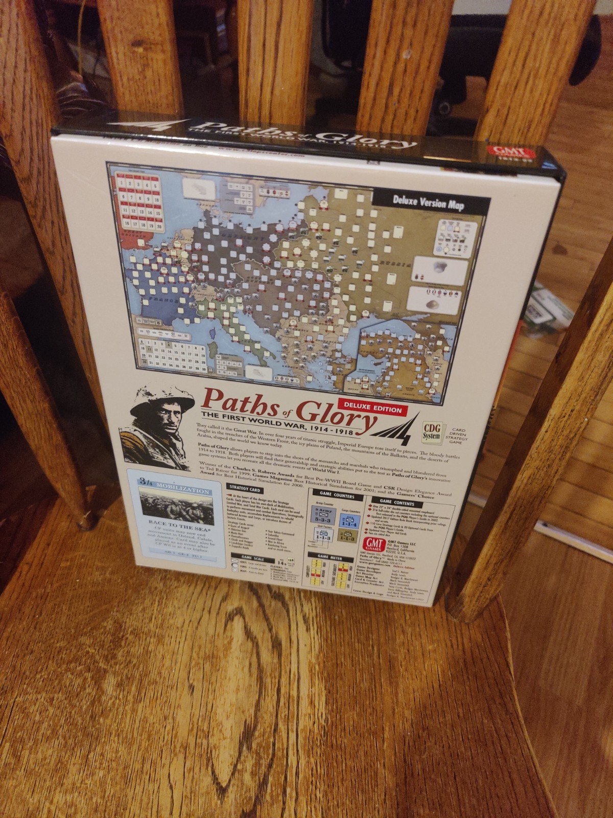 GMT Games Paths of Glory Deluxe Edition Board Game 2018 World War I Strategic