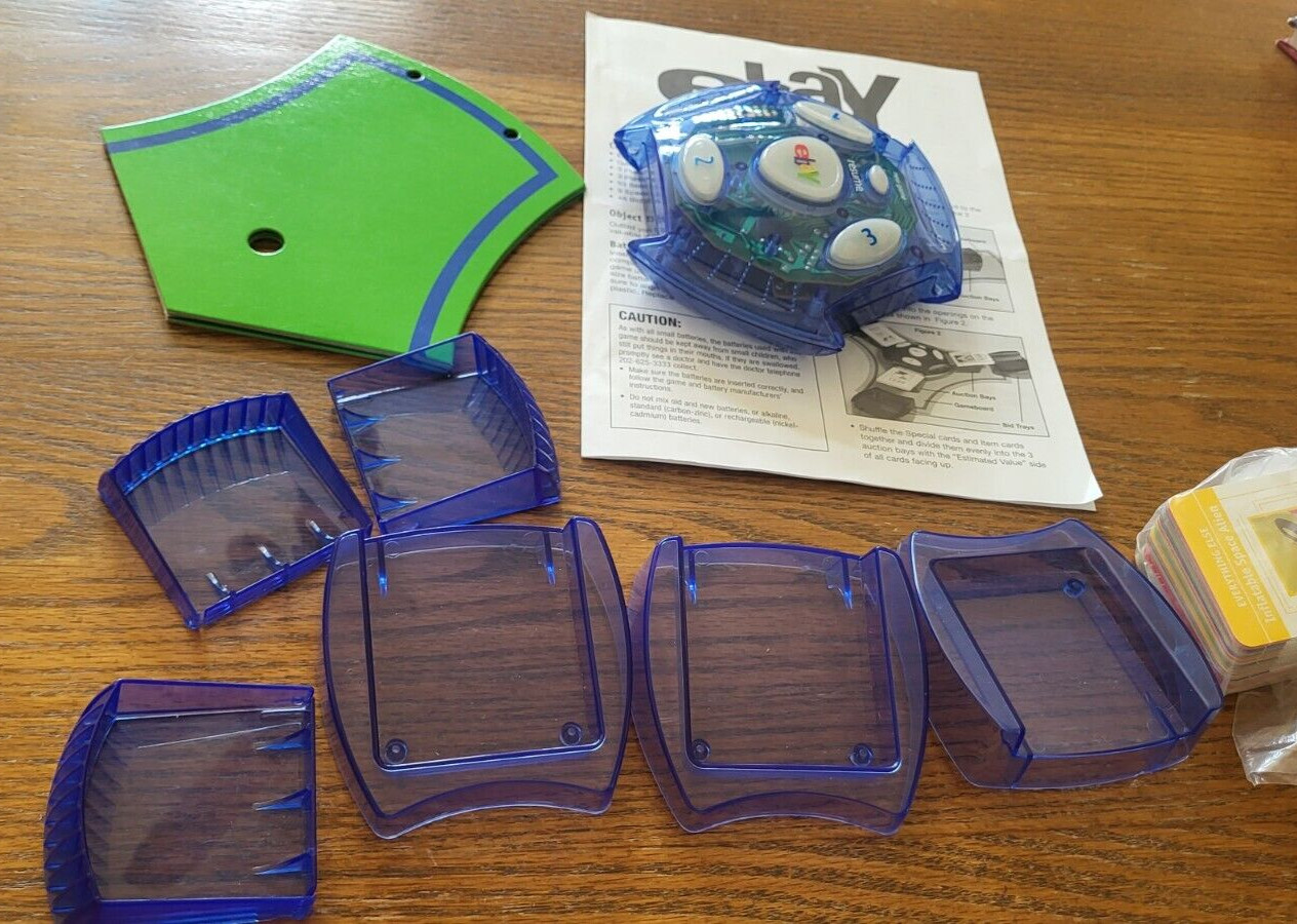 EBAY Electronic Talking Auction Game Ages 10 to Adult 3 to 4 players