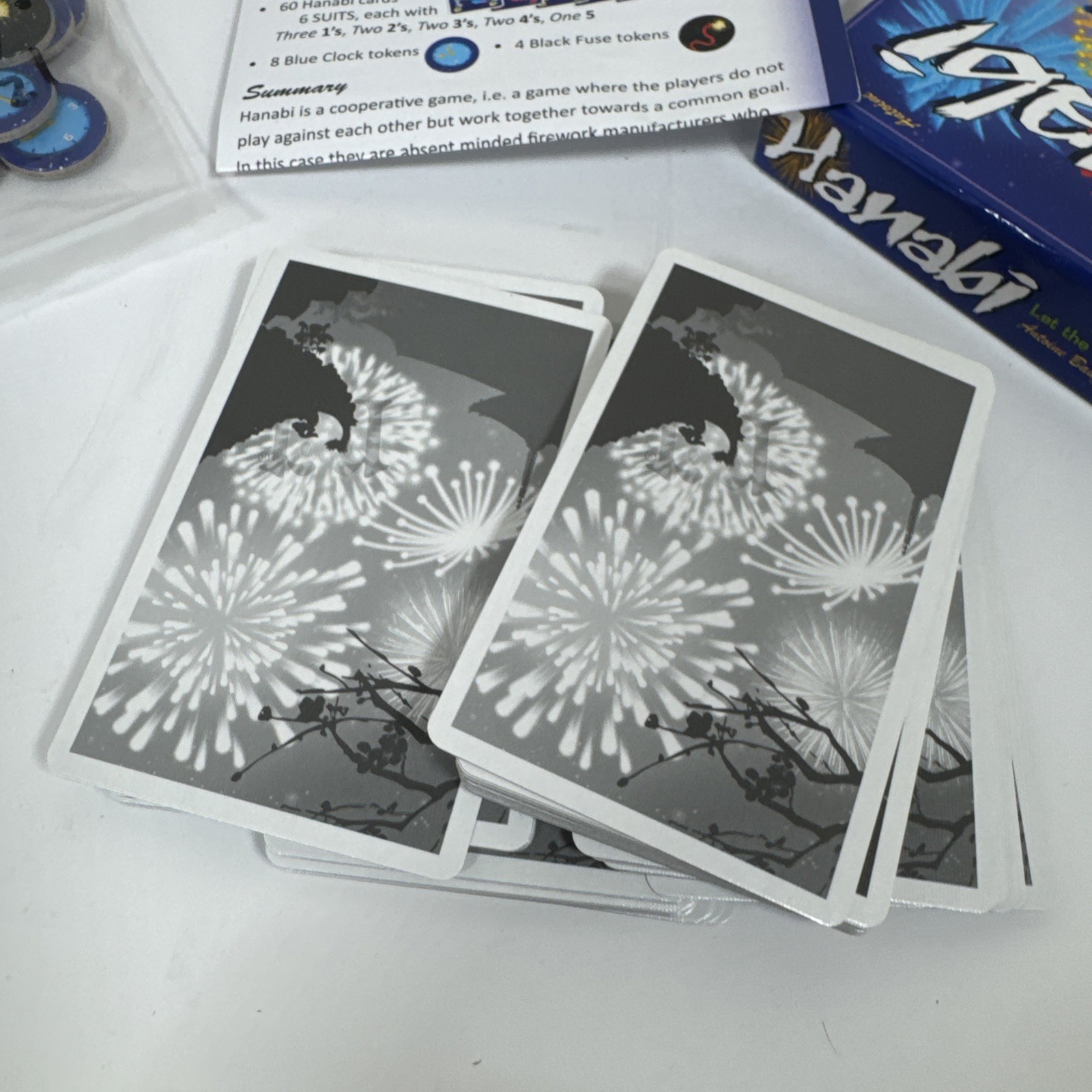 HANABI Card Game Coop Strategy Fun Groups & Parties Easy Fireworks