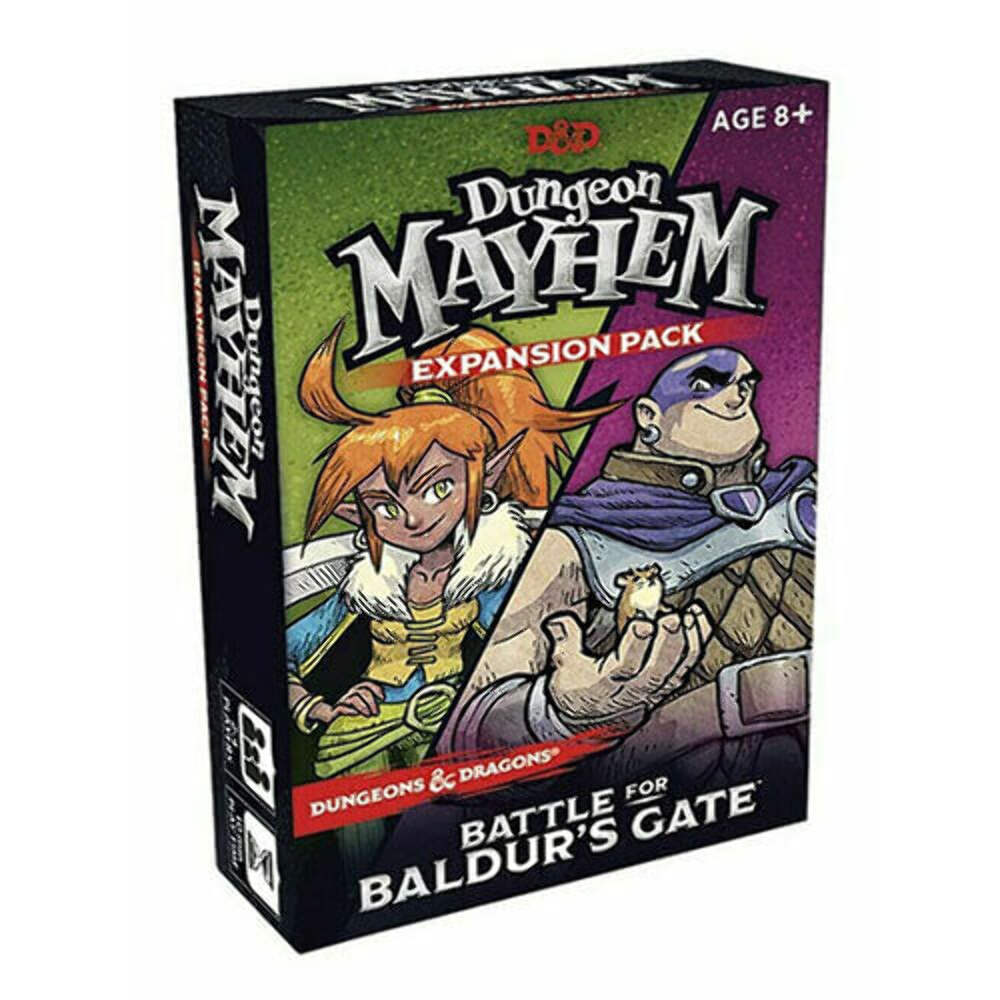 Wizards Of The Coast D and D Dungeon Mayhem Exp Battle Baldurs Gate Board Game