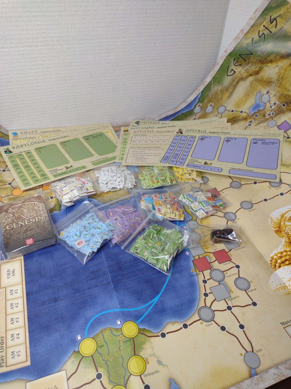Genesis Empires And Kingdoms of the Ancient Middle East Strategy Game