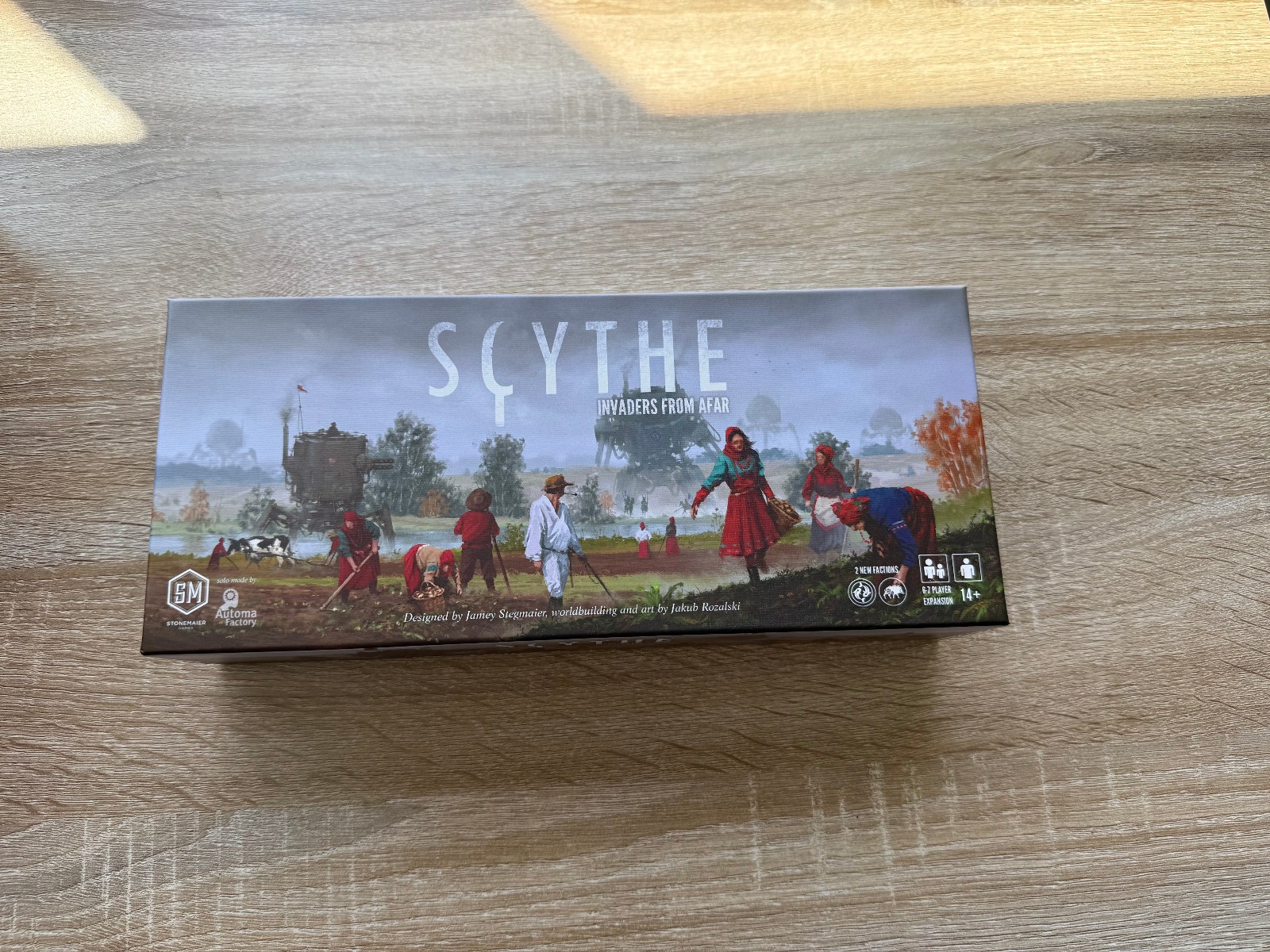Stonemaier Games Scythe Board Game + Scythe: Invaders From Afar Expansion
