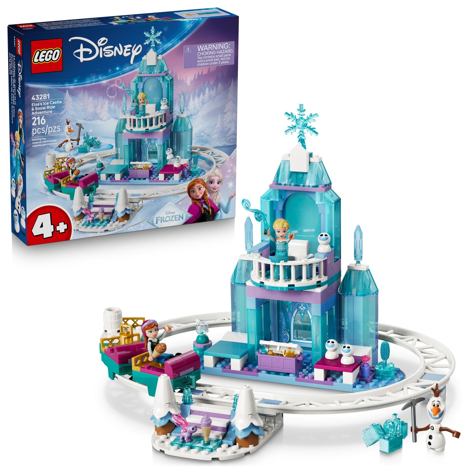 Build Elsa s Ice Castle – Lego Disney Frozen Set 43281 for Ages 4+