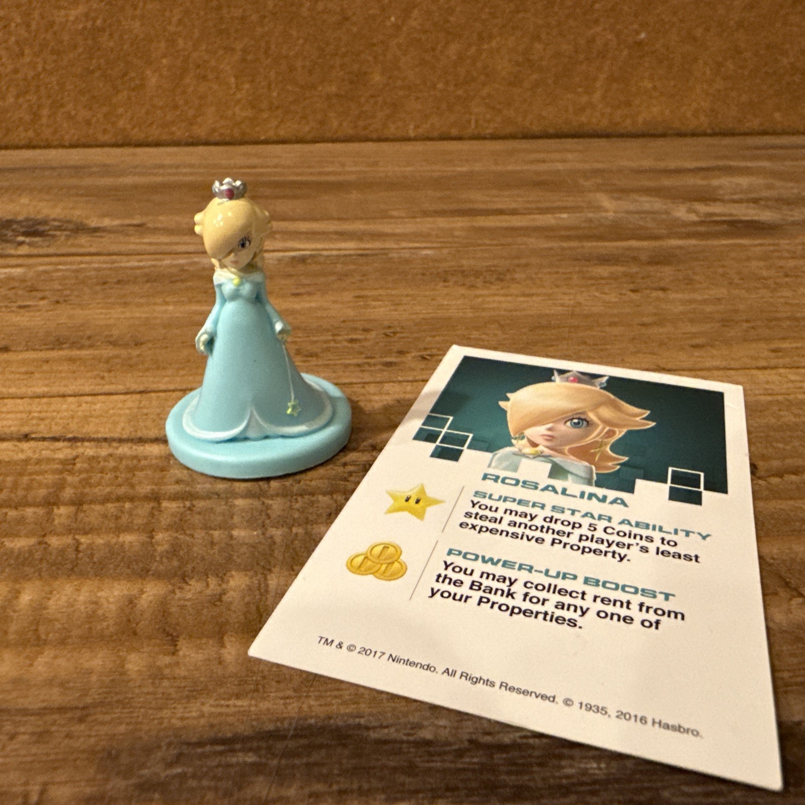 Monopoly Gamer Power Pack Super Mario Rosalina Game Piece Token Mover With Card